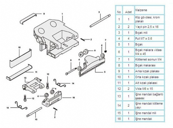 BRUCKNER Machinery - Technical Drawings of Spare Parts